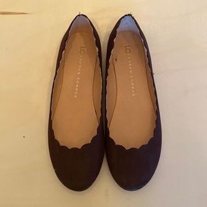 Gently Used, LC Lauren Conrad, Burgundy Flats